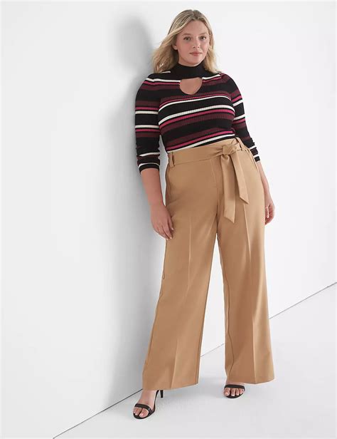 lane bryant wide leg pants